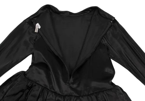 COMME des GARCONS Acetate Gather Switching Dress K-172429_015