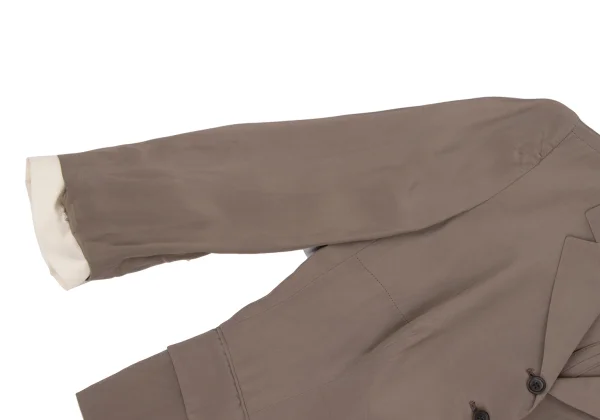 PRADA Rayon Cuffs Detachable Jacket K-172430_006