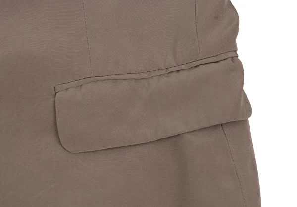 PRADA Rayon Cuffs Detachable Jacket K-172430_012