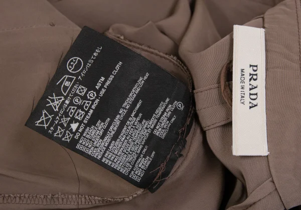 PRADA Rayon Cuffs Detachable Jacket K-172430_016