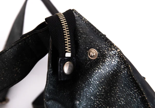 Jean Paul GAULTIER Motorcycle Jacket Printed Shoulder Bag K-172434_011