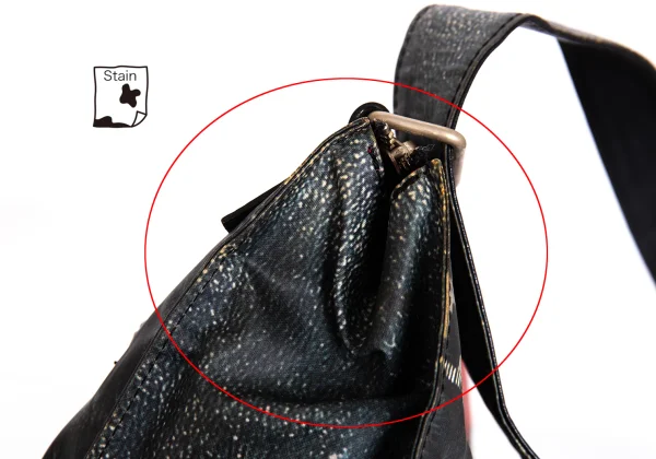Jean Paul GAULTIER Motorcycle Jacket Printed Shoulder Bag K-172434_012