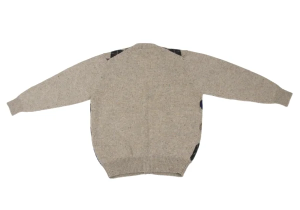 Papas LAIDLAW & FAIRGRIEVE Wool Argyle Knit Cardigan K-172438_009