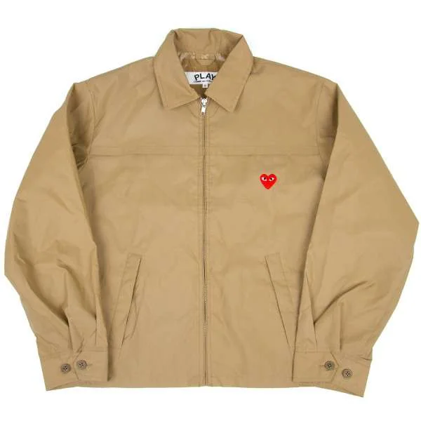 プレイ コムデギャルソンPLAY COMME des GARCONS コーティングポリ 