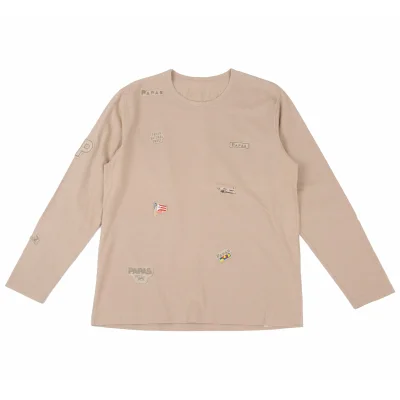 Papas Cotton Patch Long Sleeved T-shirt