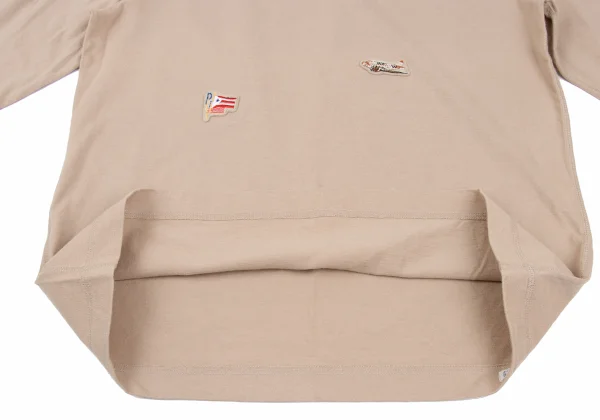 Papas Cotton Patch Long Sleeved T-shirt K-172441_012