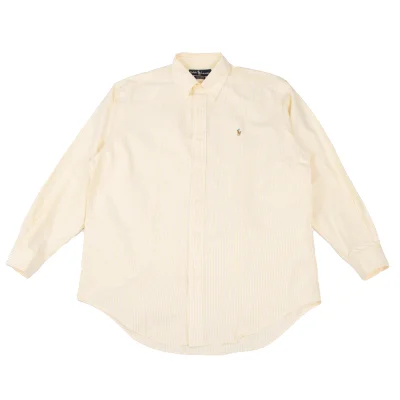 Ralph Lauren Pony Embroiderey Striped Long Sleeve Shirt