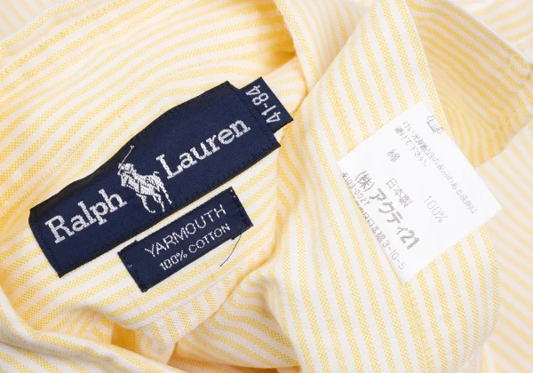 Ralph Lauren Pony Embroiderey Striped Long Sleeve Shirt K-172442_014