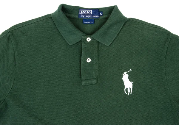POLO by Ralph Lauren Piqué Mid-Height Ponytail Embroidery Polo Shirt K-172444_002