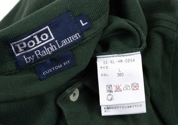 POLO by Ralph Lauren Piqué Mid-Height Ponytail Embroidery Polo Shirt K-172444_011