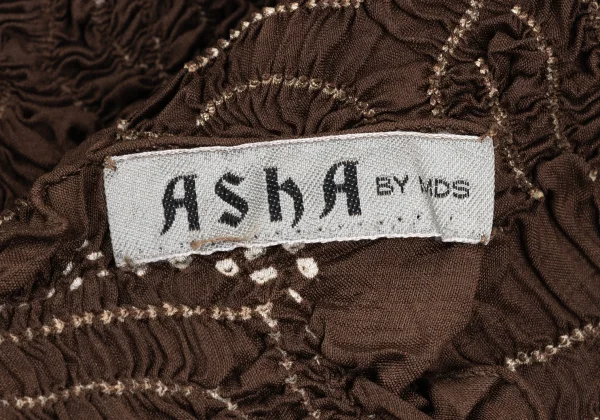 ASHA BY MDS Silk Shirred Design Stole K-172453_006