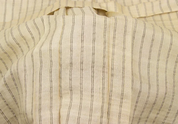 ASHA BY MDS Cotton Stripe Patch No Collar Shirt K-172456_015