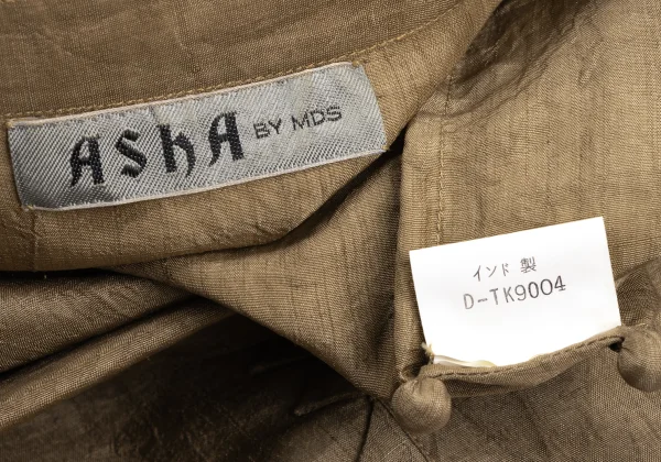 ASHA BY MDS Cutting Silk Shirt Jacket K-172457_015
