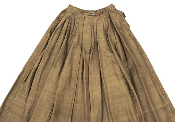 ASHA BY MDS Cutting Silk Skirt K-172458_003