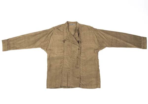 ASHA BY MDS Cutting Silk Shirt Jacket & Skirt K-172459_003