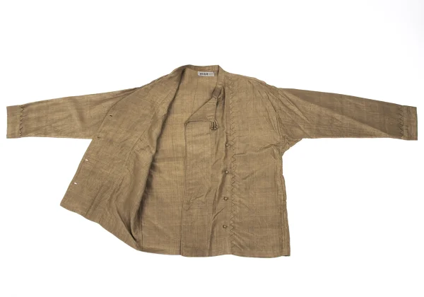 ASHA BY MDS Cutting Silk Shirt Jacket & Skirt K-172459_009