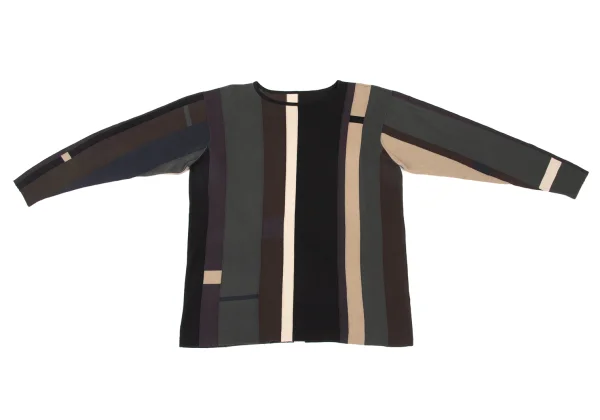 JURGEN LEHL Cototn Stripe Knit Top K-172461_002