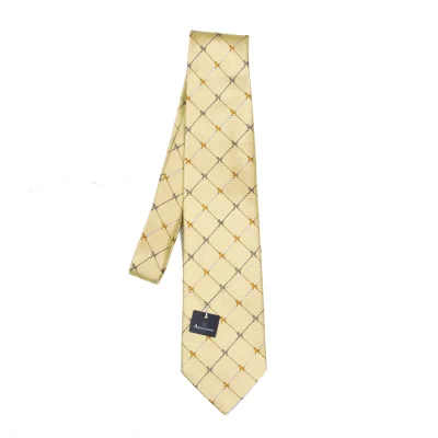 Aquascutum Dog Embroidered Tie