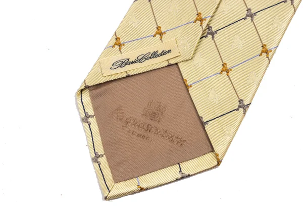 Aquascutum Dog Embroidered Tie K-172462_006