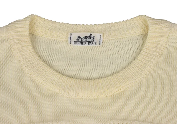 HERMES H Logo Pattern Knit Sweater K-172466_008