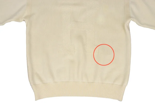 HERMES H Logo Pattern Knit Sweater K-172466_012