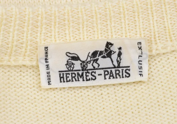 HERMES H Logo Pattern Knit Sweater K-172466_022