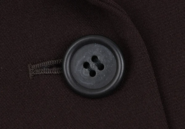 Yohji Yamamoto×THE GINZA STORY Wool Lapel Design Double Jacket K-172470_011
