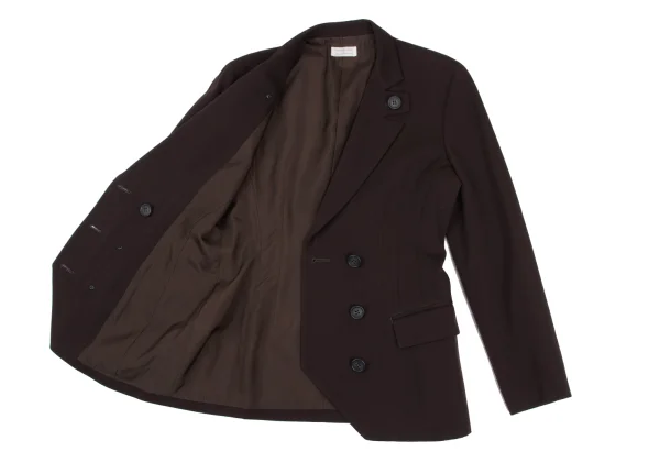 Yohji Yamamoto×THE GINZA STORY Wool Lapel Design Double Jacket K-172470_013