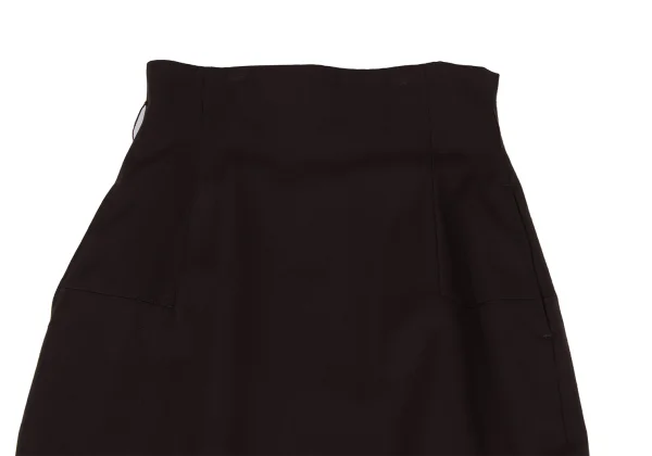 Yohji Yamamoto×THE GINZA STORY Wool Back Slit Skirt K-172471_003
