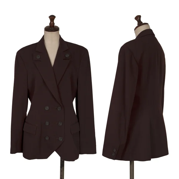 Yohji Yamamoto×THE GINZA STORY Wool Lapel Design Jacket & Skirt K-172472_002
