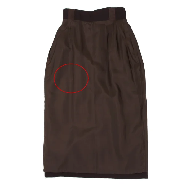 Yohji Yamamoto×THE GINZA STORY Wool Lapel Design Jacket & Skirt K-172472_014