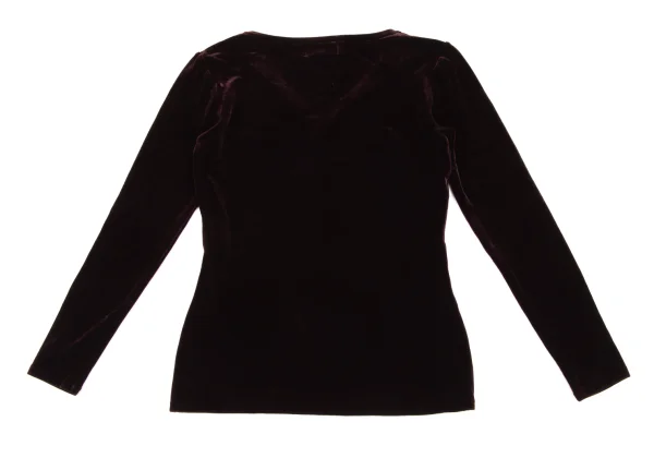 Ralph Lauren Velour V-neck Top K-172474_009