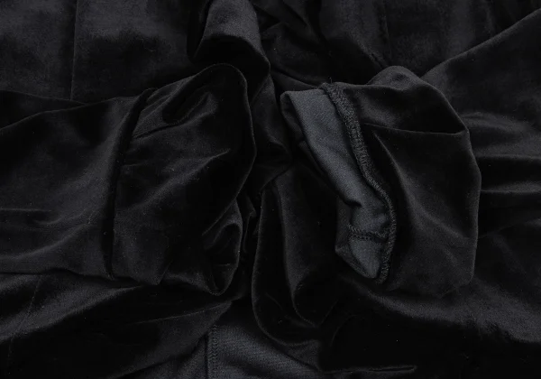 NARACAMICIE Ruffled Velour Blouse K-172475_007