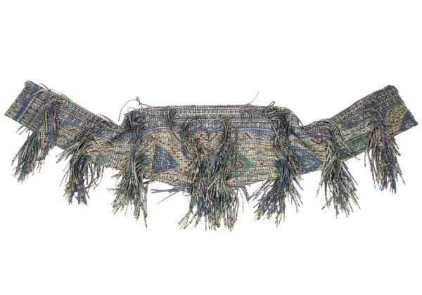 PLEATS PLEASE Persian Patterned Fringed Bolero K-172476_010