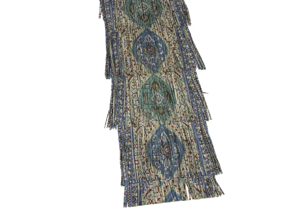 PLEATS PLEASE Persian Pattern Fringe Sleeveless Tunic K-172477_006
