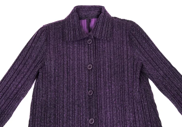 PLEATS PLEASE Brushed Pleated Coat K-172479_003
