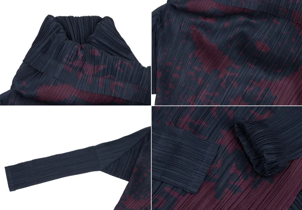PLEATS PLEASE Graphic Print Cardigan & Dress K-172486_005