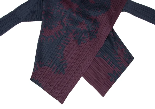 PLEATS PLEASE Graphic Print Cardigan & Dress K-172486_006