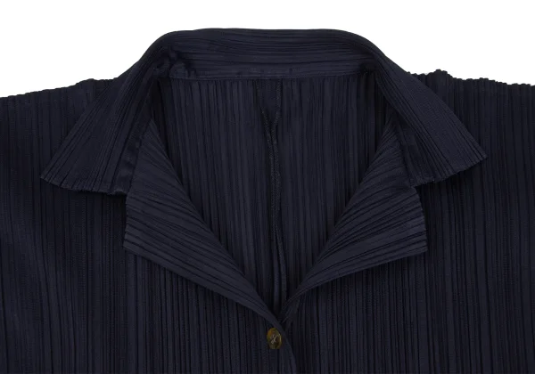 PLEATS PLEASE Pleats Open Collar Shirt K-172487_008