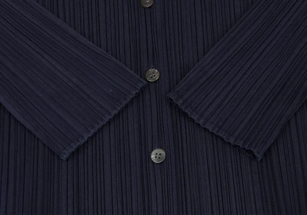 PLEATS PLEASE Pleats Open Collar Shirt K-172487_010