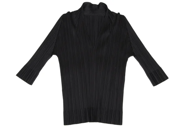 PLEATS PLEASE Hem Switching Skipper Top K-172488_002