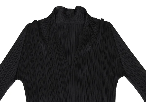 PLEATS PLEASE Hem Switching Skipper Top K-172488_003