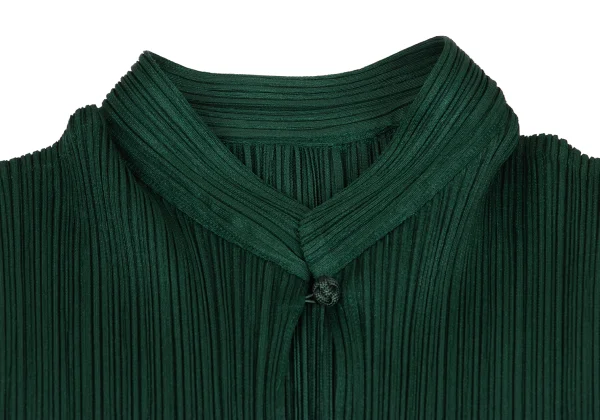 PLEATS PLEASE Chinese Buttons Sleeveless Dress K-172493_004