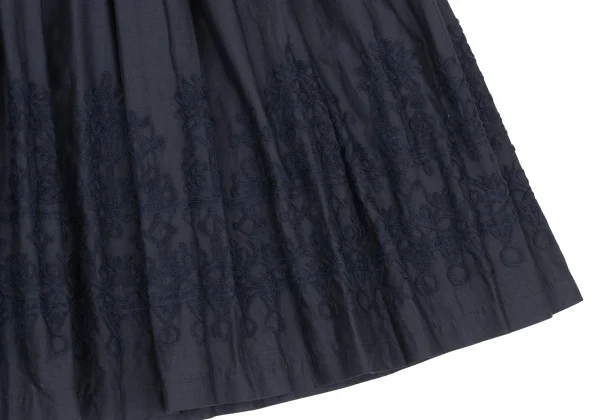 PLEATS PLEASE Hem Floral Taping Pleated Sleeveless Dress K-172495_007