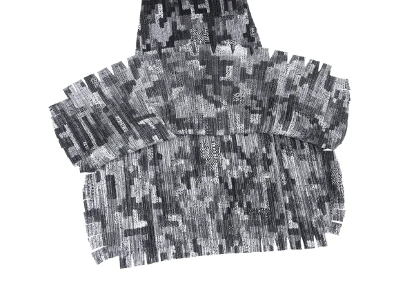 PLEATS PLEASE Cutting Design Mosaic Print Sleeveless Dress K-172497_009