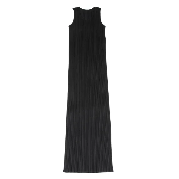 PLEATS PLEASE Side Slit Sleeveless Dress K-172502_002