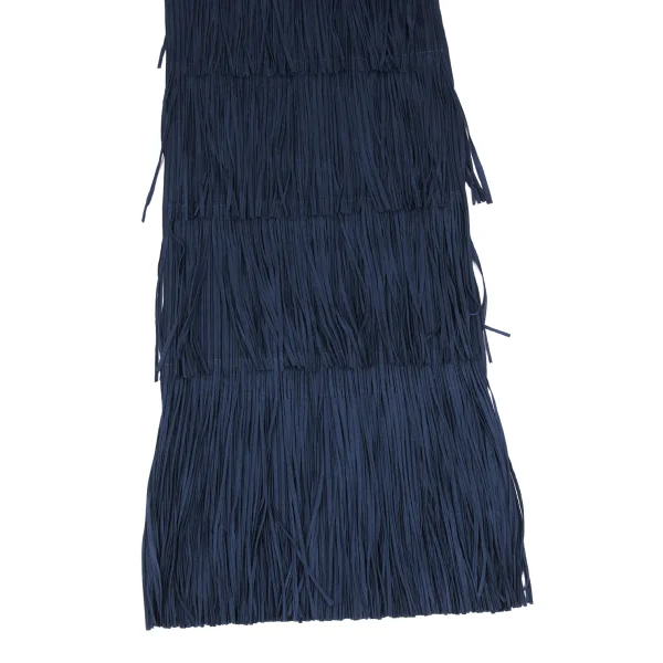 PLEATS PLEASE Fringe Design Sleeveless Dress K-172503_006