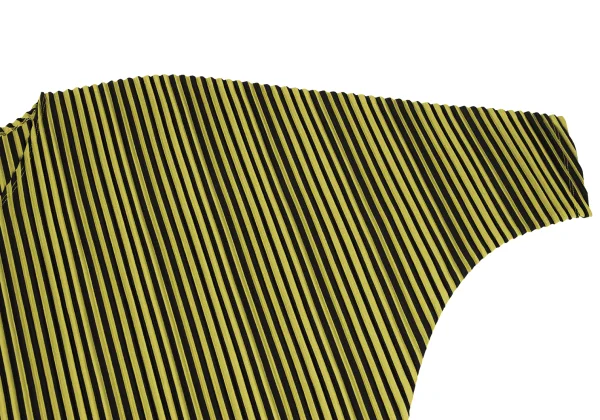 PLEATS PLEASE Bicolor Striped Wide Top K-172508_005