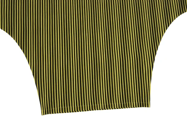 PLEATS PLEASE Bicolor Striped Wide Top K-172508_007