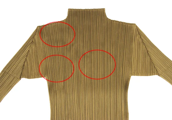 PLEATS PLEASE Pleated High Neck Top K-172511_003